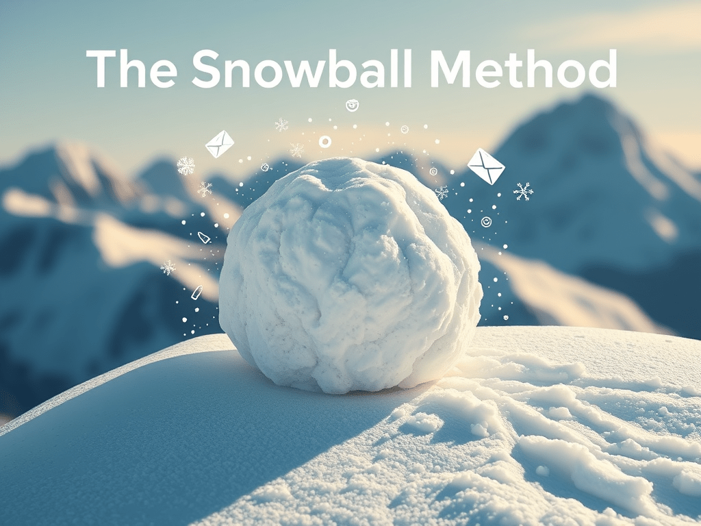 Tackling Goals with The Snowball Method – Roll Your Way to&nbsp;Success!